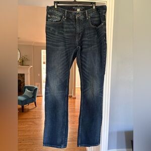 Banana Republic Men’s Dark Blue Vintage Straight Jeans